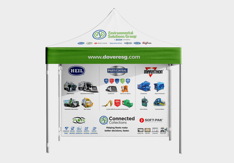 ESG Standard 10' Back wall (canopy tent sold separately)