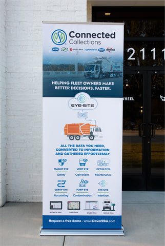 ESG Connected Collections 3' Retractable Banner Stand