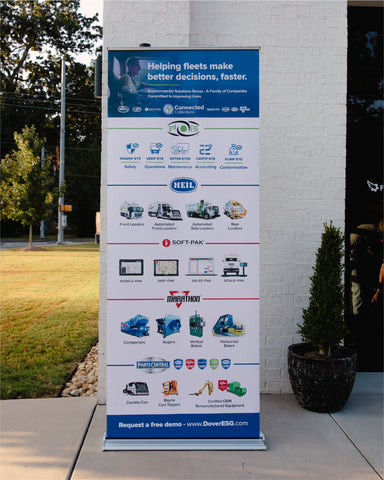 ESG Overview 3' Retractable Banner Stand